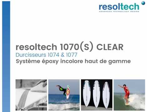 Résine Epoxy Resoltech 1070 + durcisseur KIT 7Kg