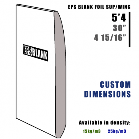 EPS BLANK Foil Sup / Wing