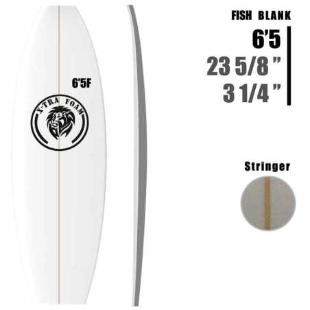 6'5"F Fish XTRAFOAM