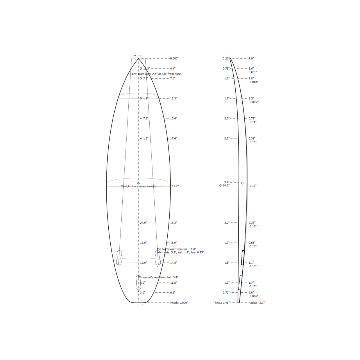 Preshape SB Perf - Square Tail