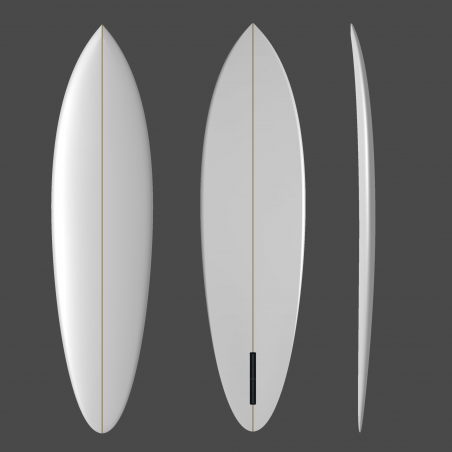 Preshape SINGLE Fin