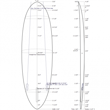 Preshape EGG Round Pin Tail