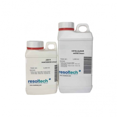 Résine Epoxy Resoltech 1070 + durcisseur KIT 1,4Kg