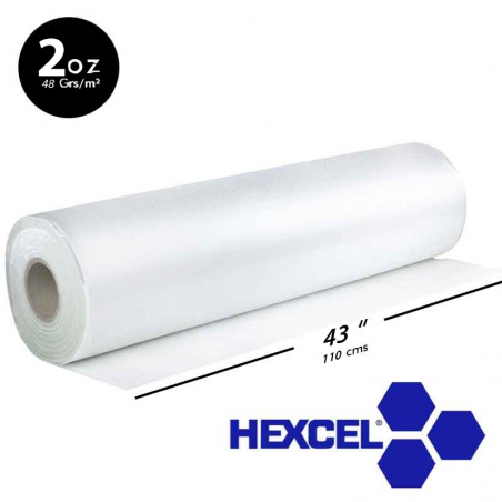 Fibre de verre Hexcel TV235 3oz / 86gr - 105cm largeur