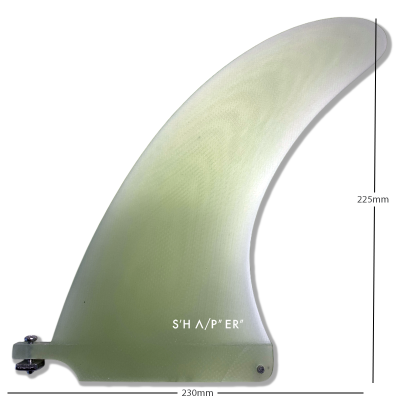 Longboard Single Fin Dolphin 8 - Clear