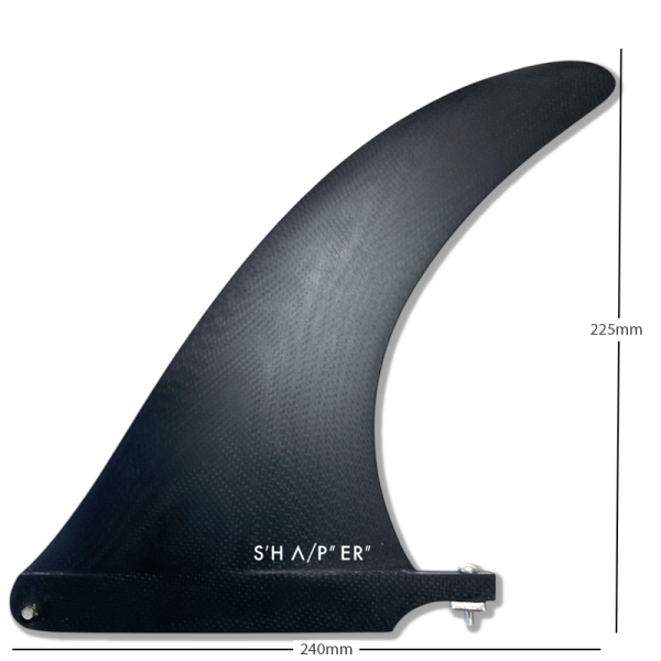 Longboard Single Fin Classic 8 - black tint