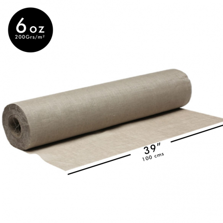 Fibre de lin l 6oz - 100cm largeur