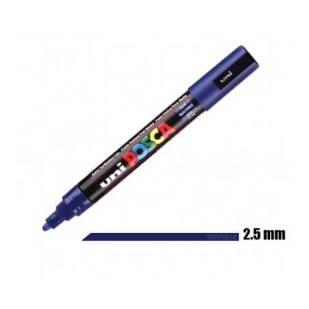 POSCA Bleu Foncé 2.5mm