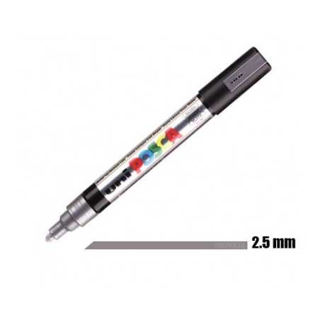 POSCA Argent 2.5mm