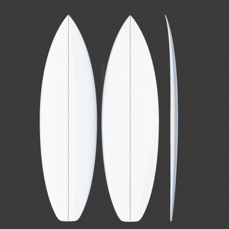 Preshape Shortboard Confort - Squash Tail